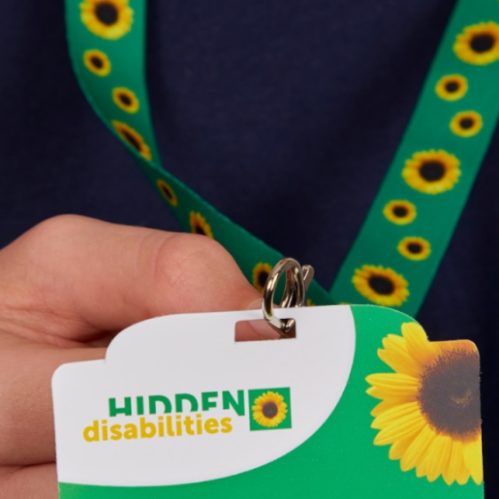 Hidden disabilities sunflower