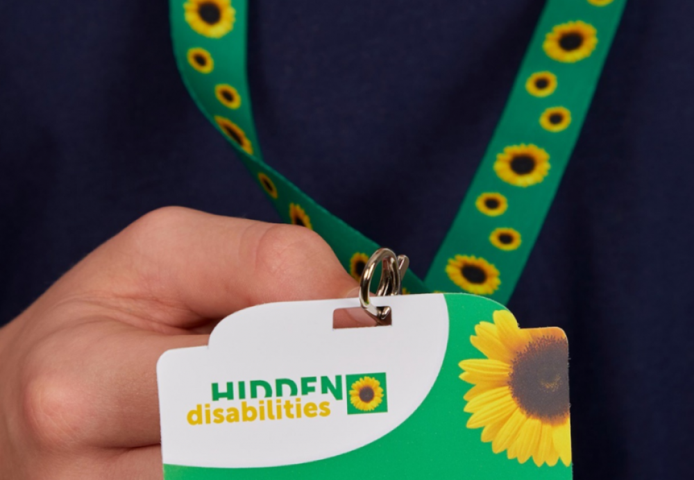 Hidden disabilities sunflower