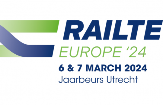 RailTech Europe '24 - 6 & 7 March, Jaarbeurs, Utrecht