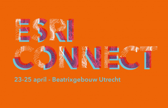 Esri Connect van 23 t/m 25 april in Utrecht