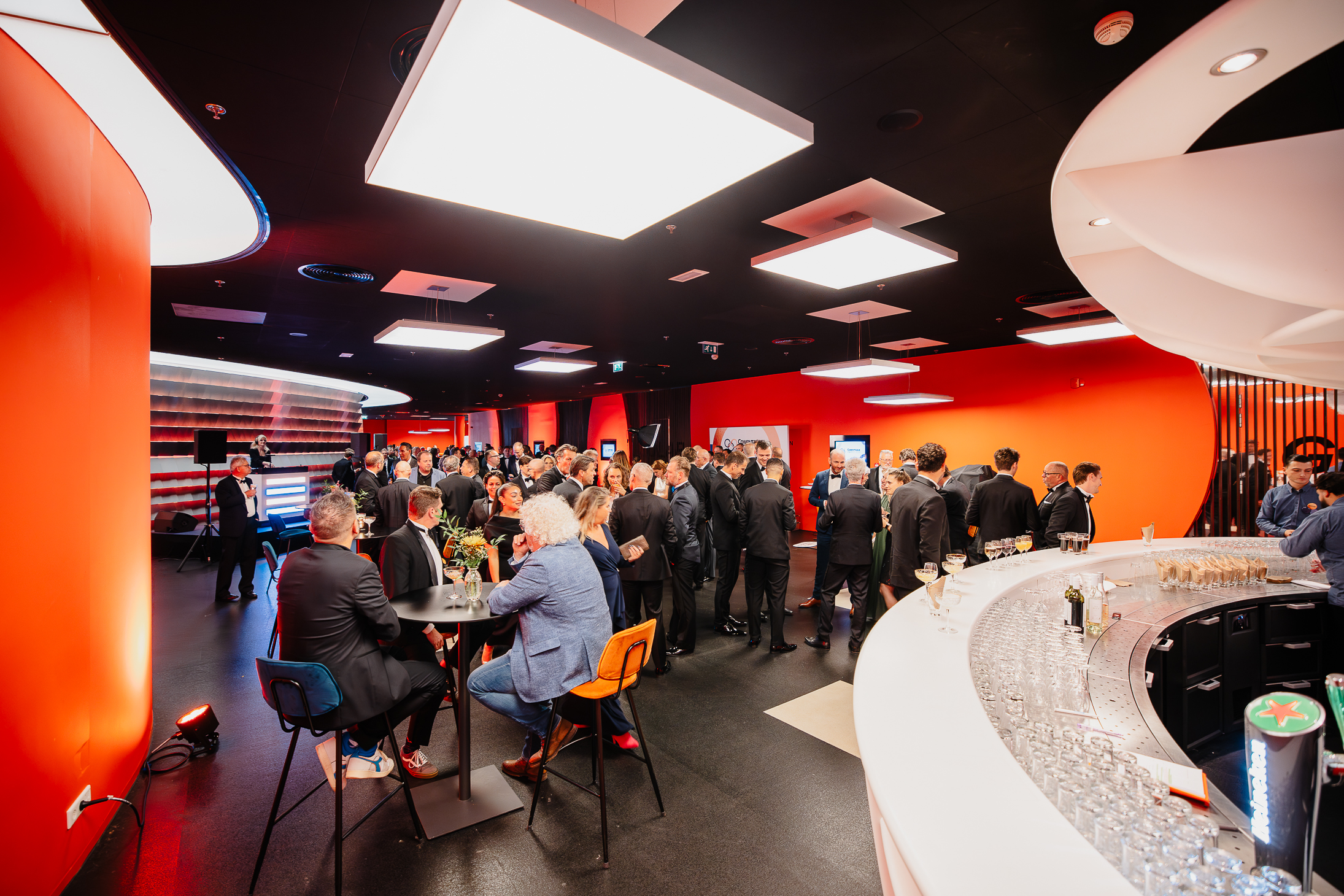 media plaza flame foyer