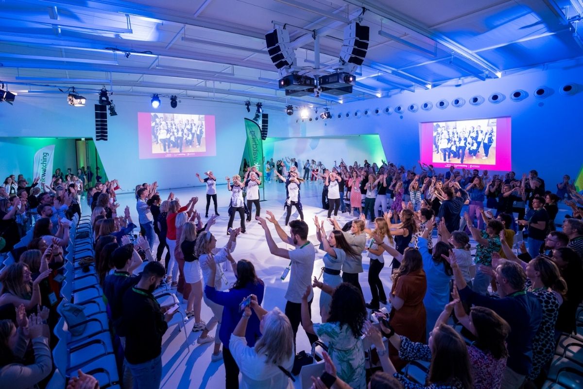 Actief congres in de Polarzaal