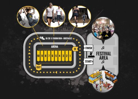 Mud Masters indoor: Apenkooien voor volwassen in de Jaarbeurs