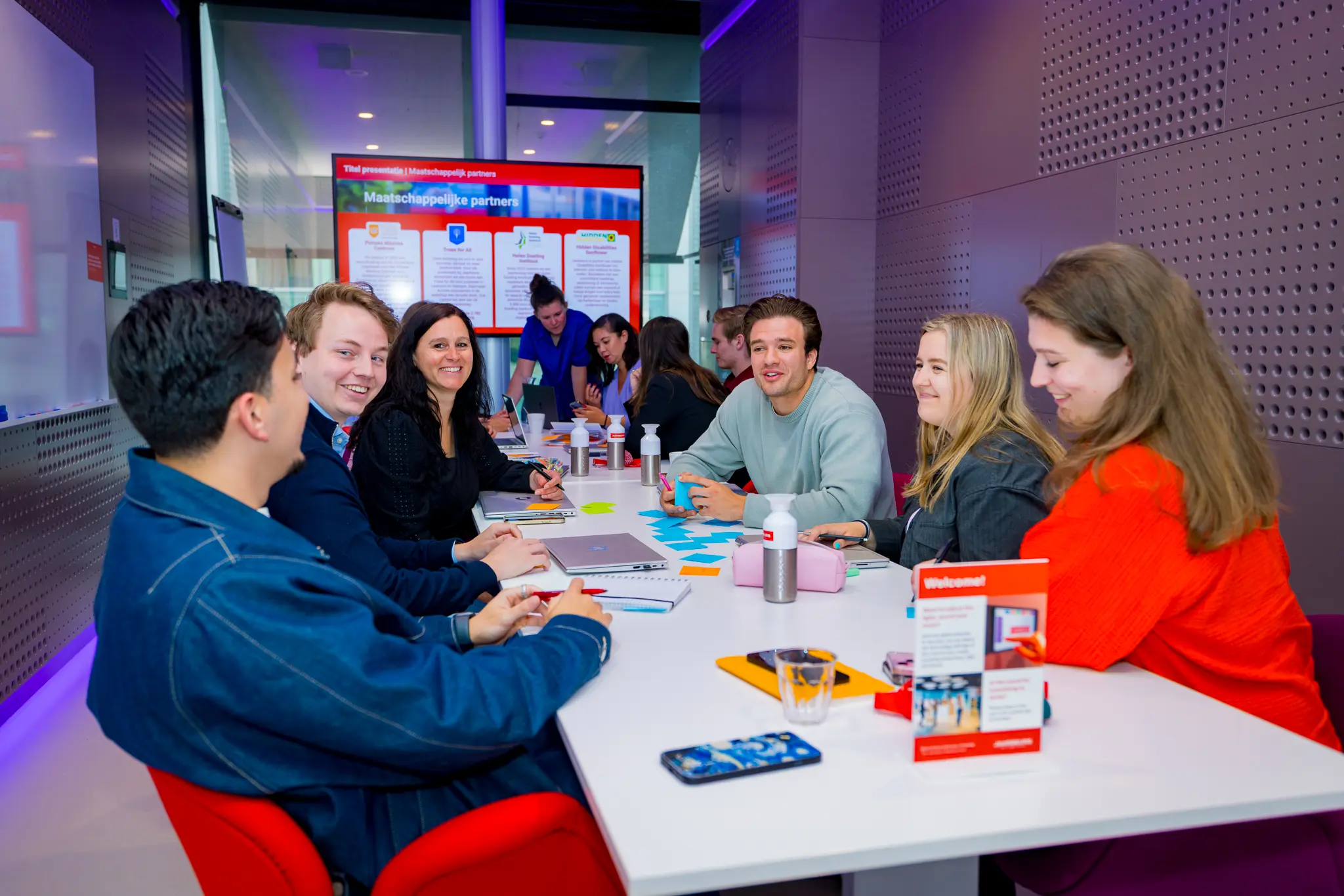 Brainstormsessie georganiseerd bij Vergadercentrum Jaarbeurs MeetUp