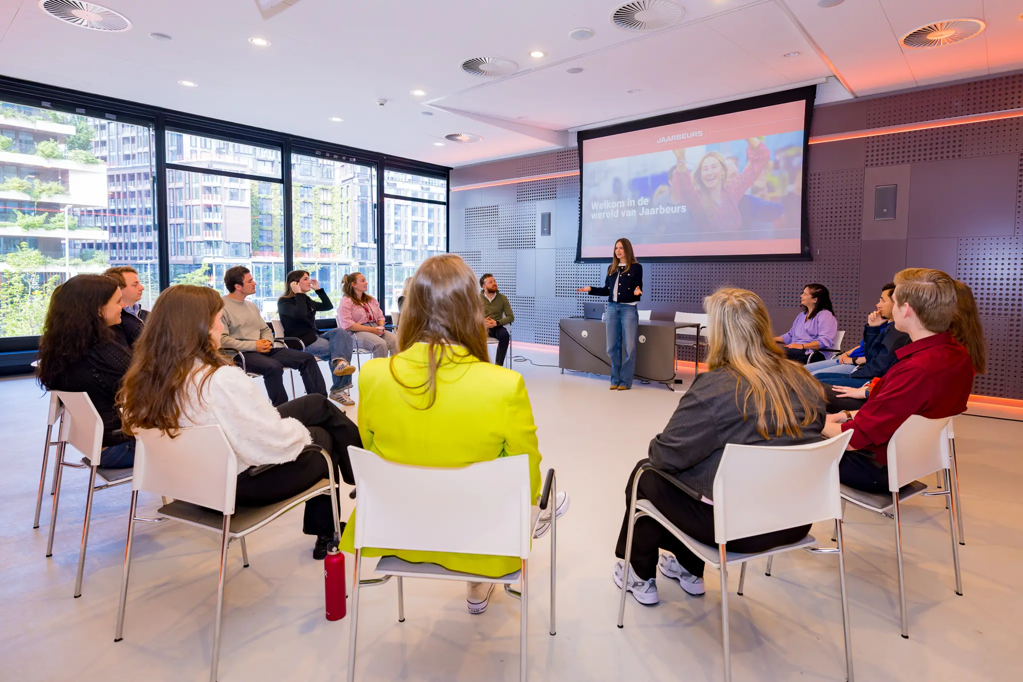 Break-out sessie tijdens zakelijk evenement bij Vergadercentrum Jaarbeurs MeetUp