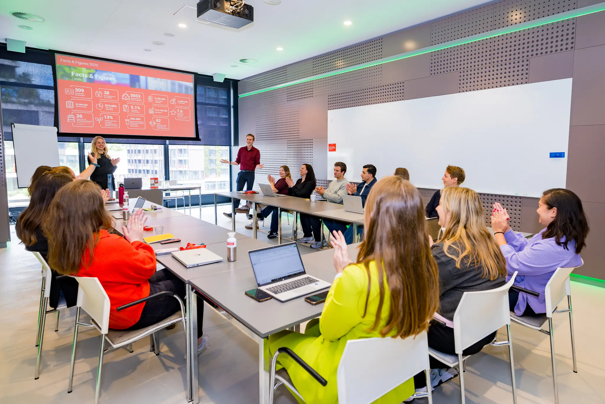 Een vergadering bij Vergadercentrum Jaarbeurs MeetUp
