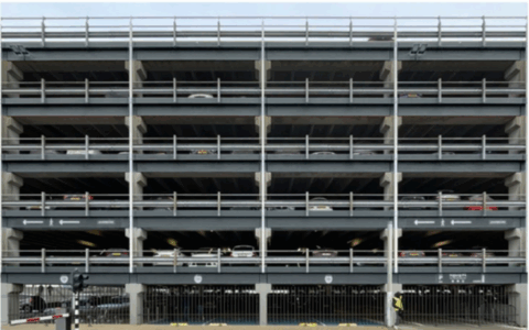 Parkeergarage Jaarbeurs in nieuwe kleuren